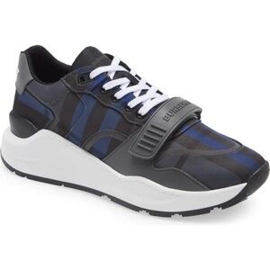 Burberry Navy and Charcoal Athletic‎ Shoes